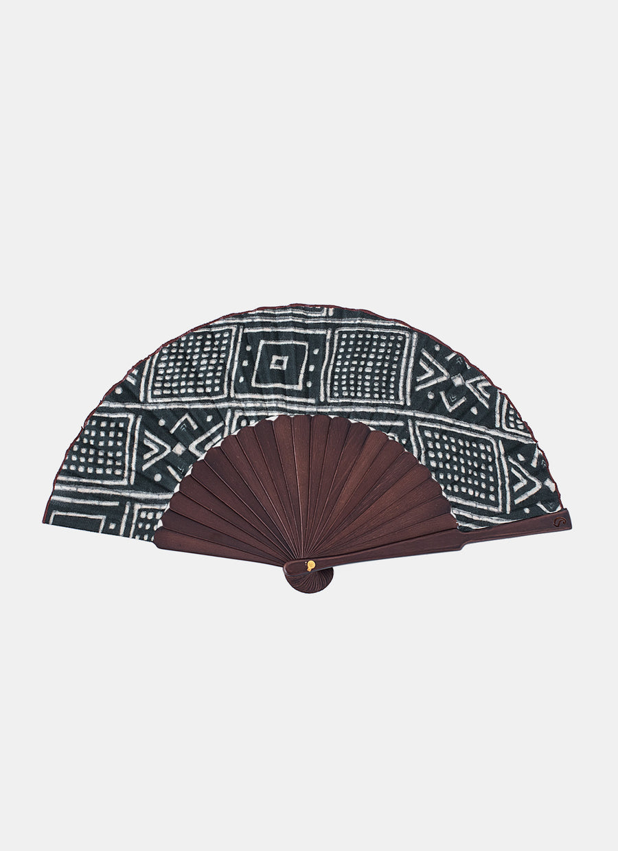 Rayon Moss Fan - Small