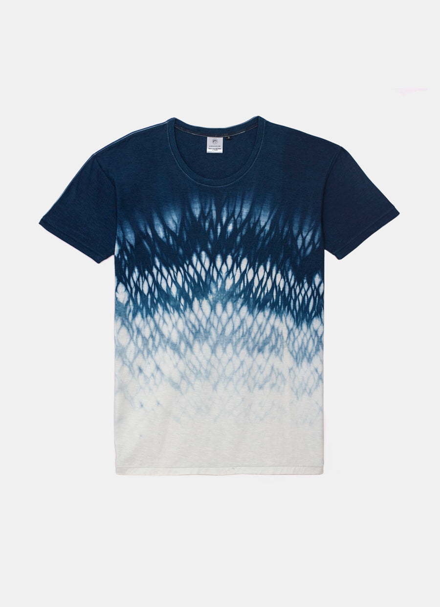 Natural Dye Man Tee in Diamond Shine