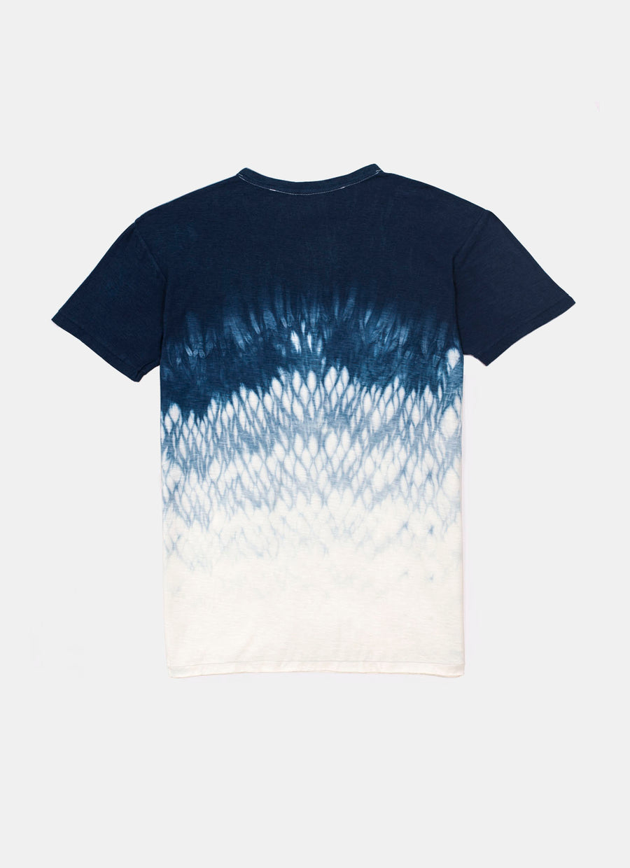 Natural Dye Man Tee in Diamond Shine