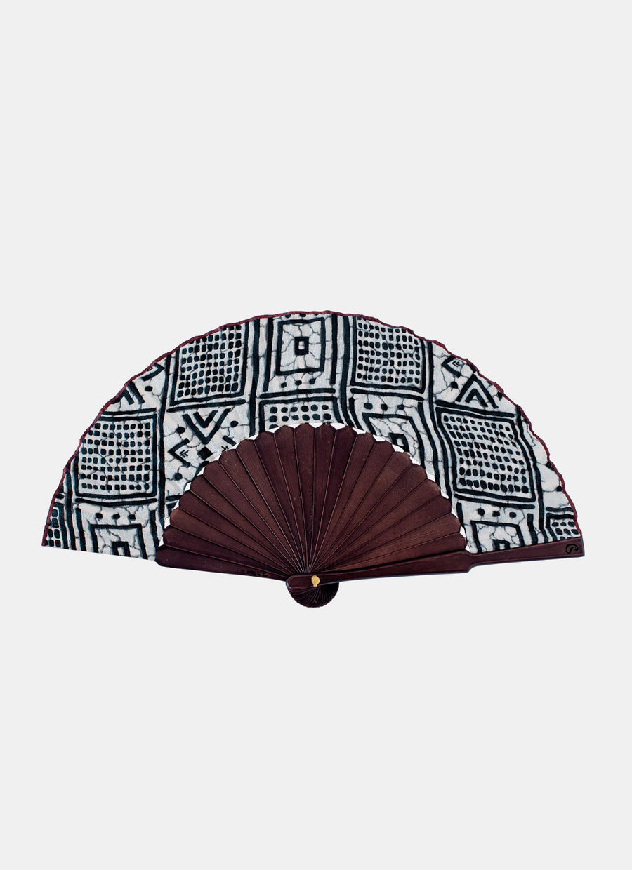 Rayon Moss Fan - Small