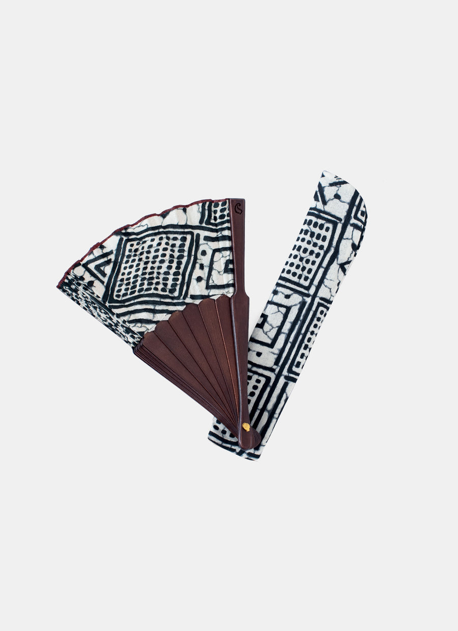 Rayon Moss Fan - Small
