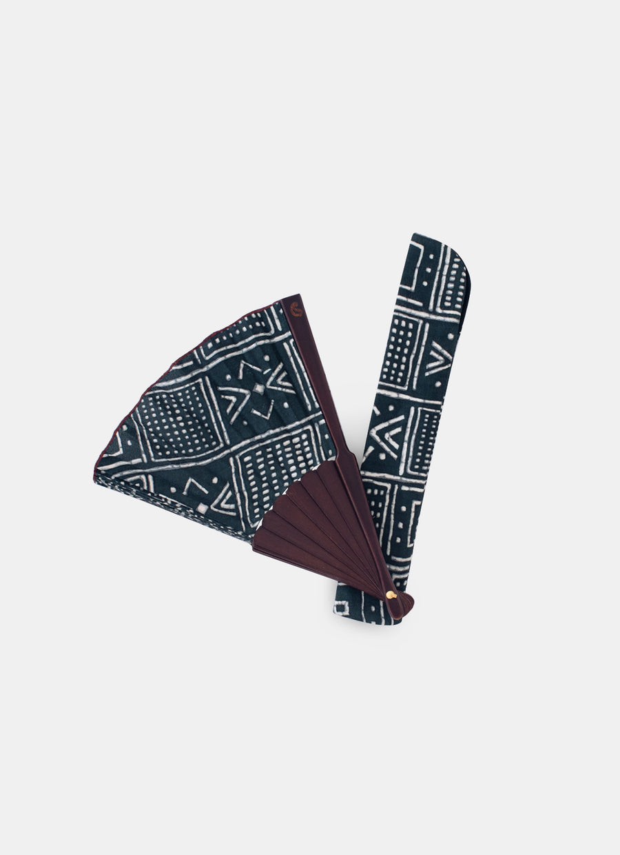 Rayon Moss Fan - Medium