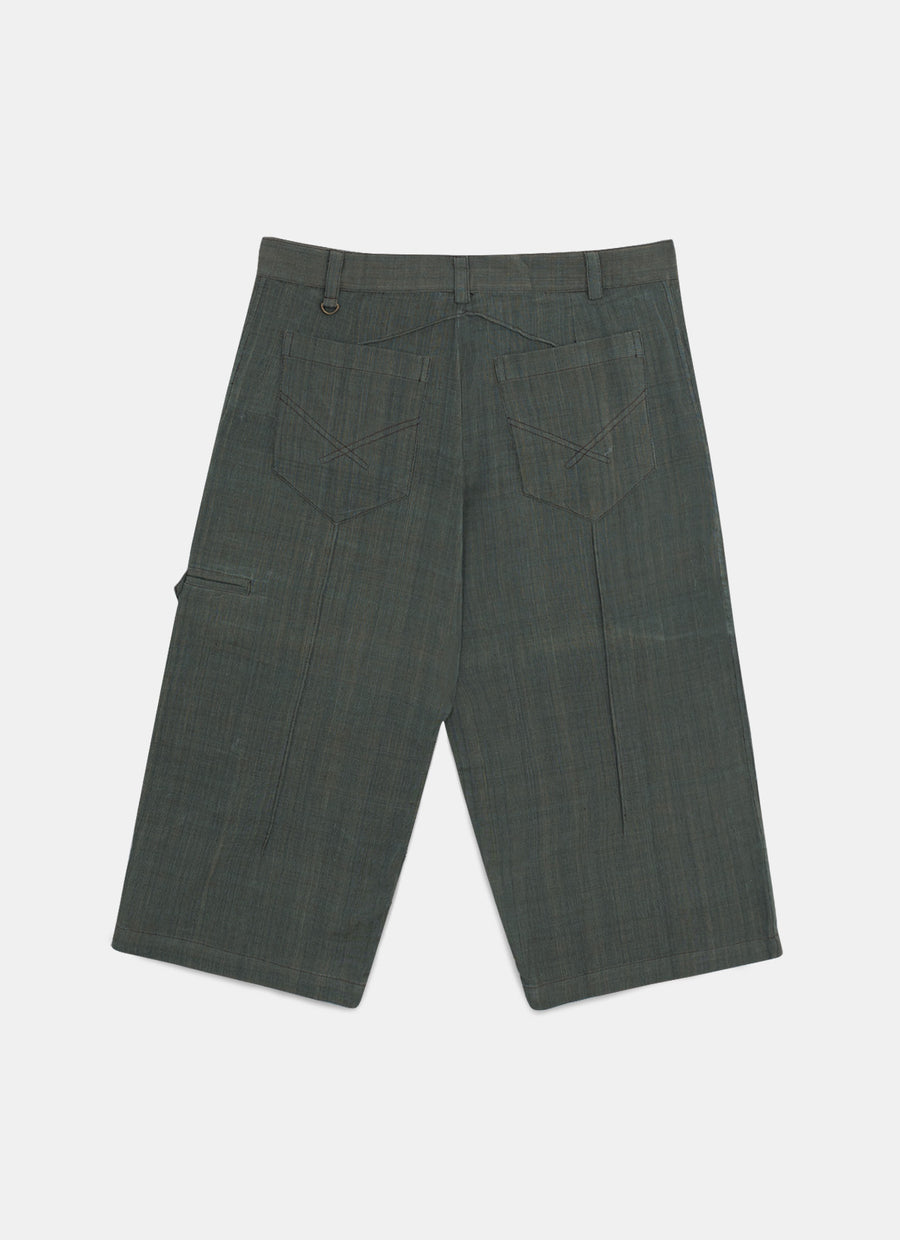Aston Bermuda in Solid Colors Bottle Green