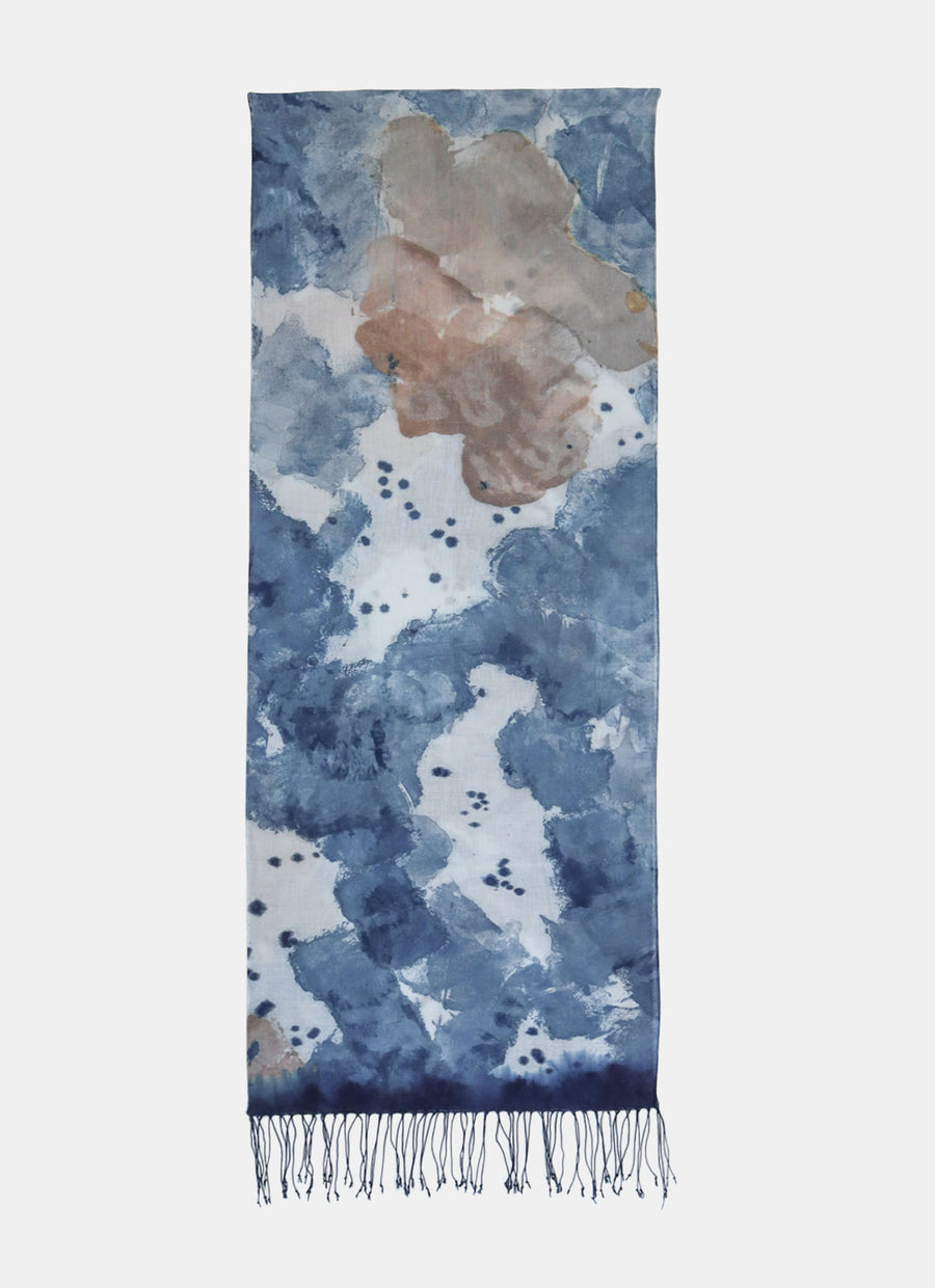 Indigo Dye Scarf
