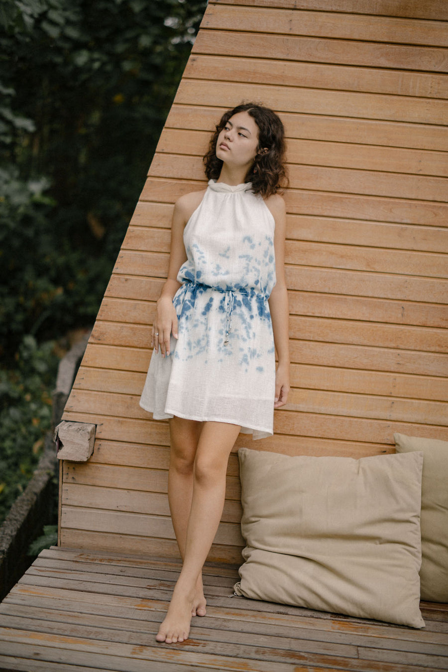 Sheba Dress in RPM Indigo
