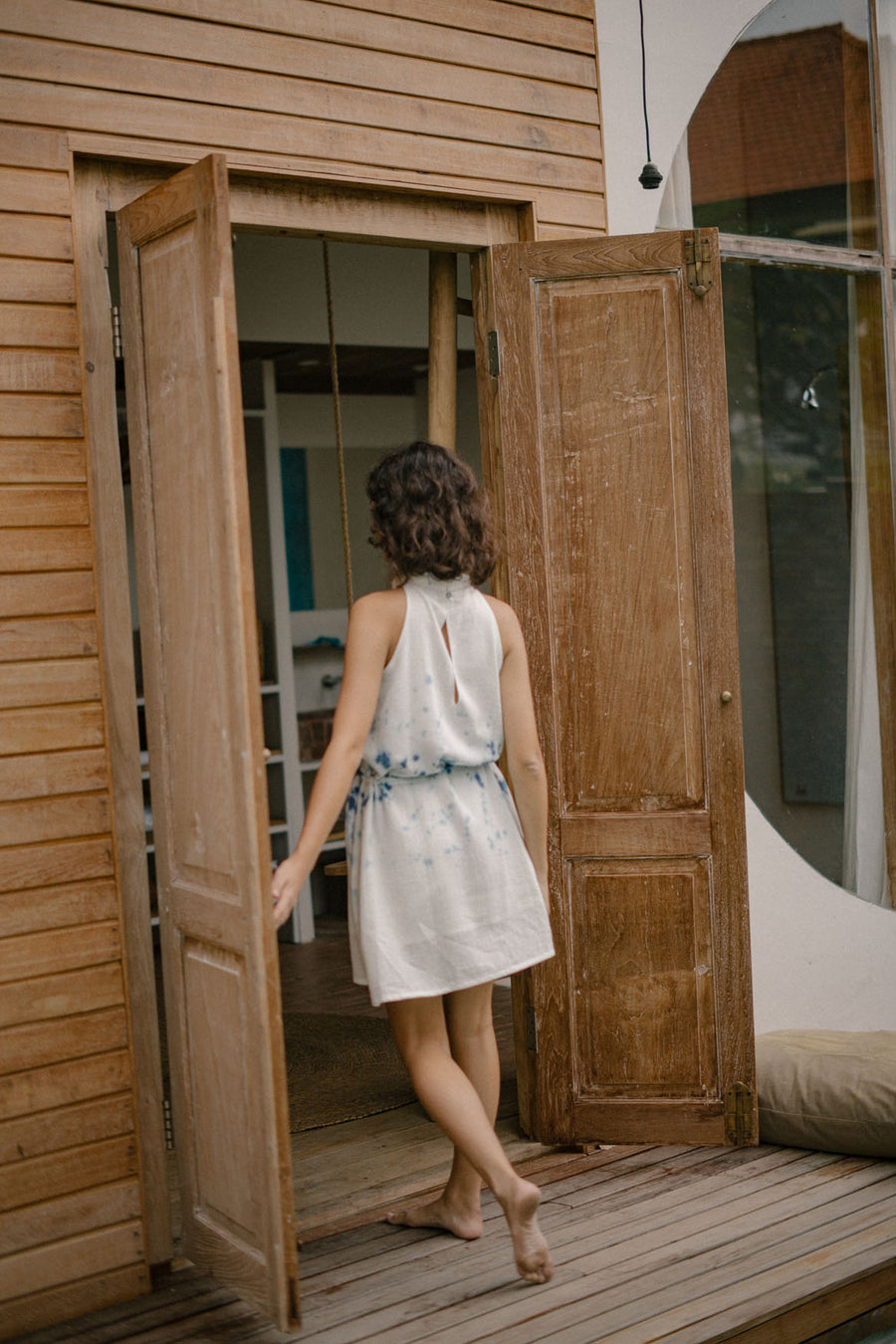 Sheba Dress in RPM Indigo